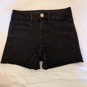 2/$25 American Eagle Hi-Rise Black Shorts